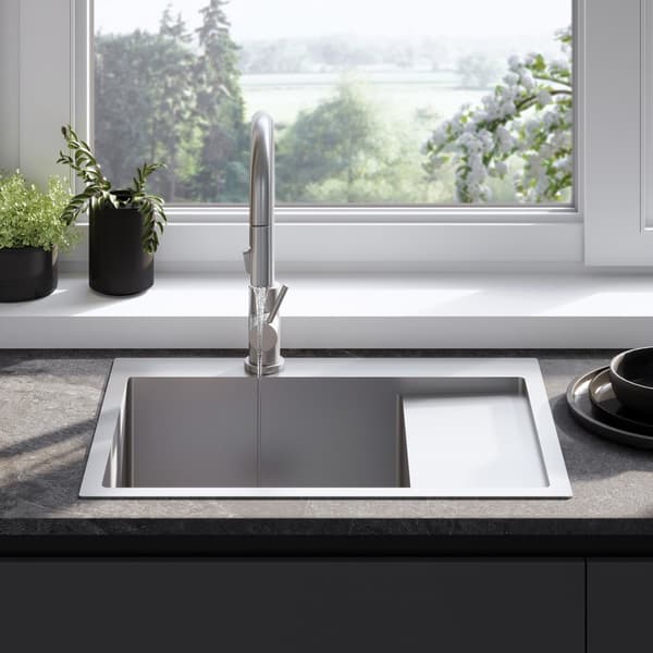 PESUALLAS REA FIN BRUSH NICKEL + KEITTIÖN SEKOITIN FRESH NICKLE