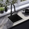 Pikkukuva 1 / 10: PESUALLAS REA LEO 40 BLACK + KEITTIÖN SEKOITIN FRESH BLACK