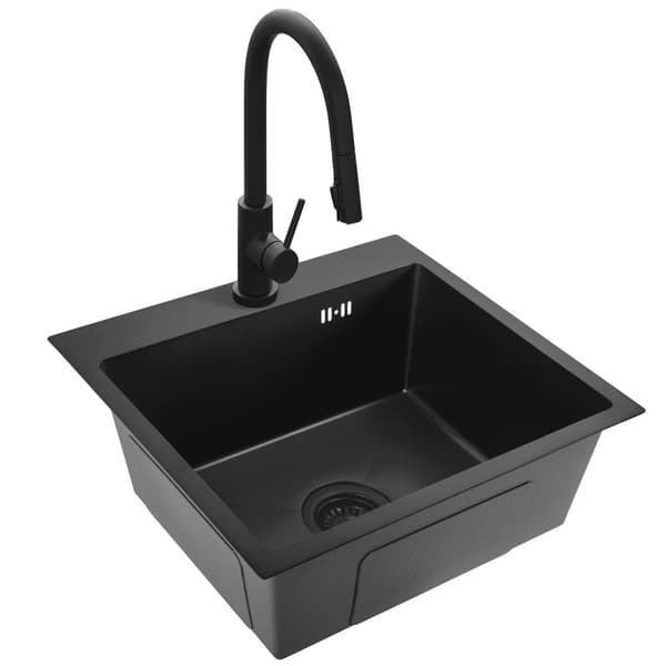 HÅNDVASK REA LEO 50 BLACK