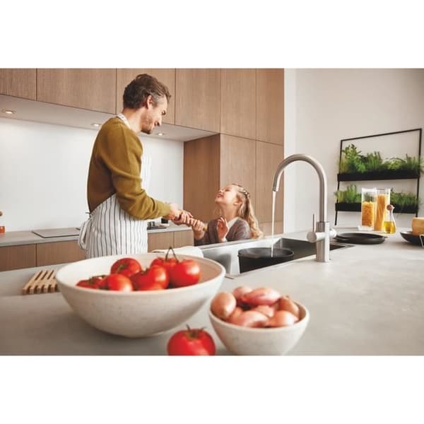 GROHE Rostfri diskho K700 31580SD1 - Inbyggd - 1 skål - utan avlopp - 86,4x46,4 cm - Rostfritt stål