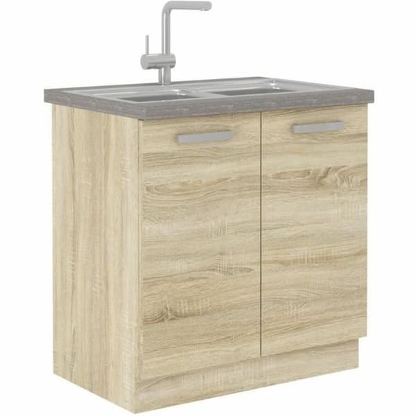Supplerende møbler PVC Hrast Plastik 80 x 52 x 82 cm
