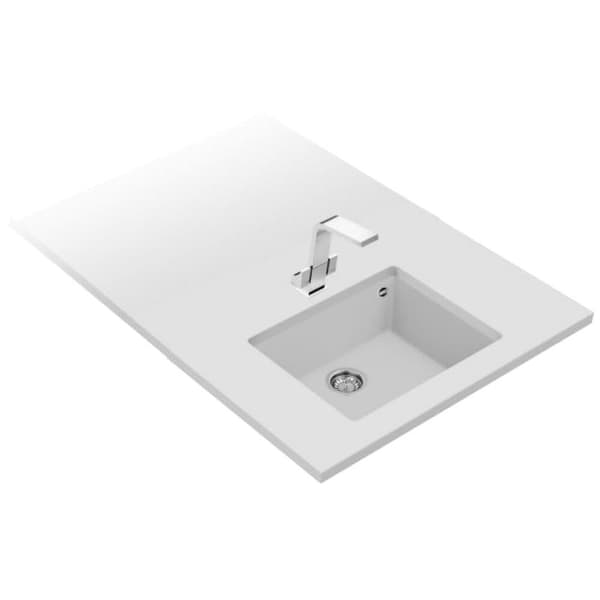 Vask med et rum Teka SQUARE 50.40 TG