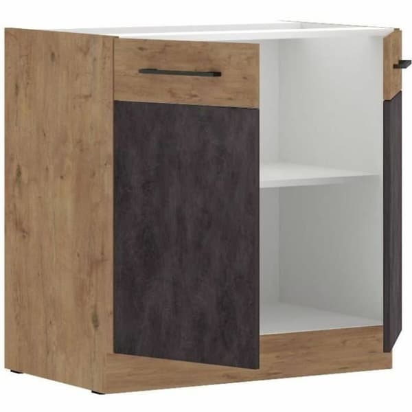 Sink enhed skab Grå 80 x 82 cm