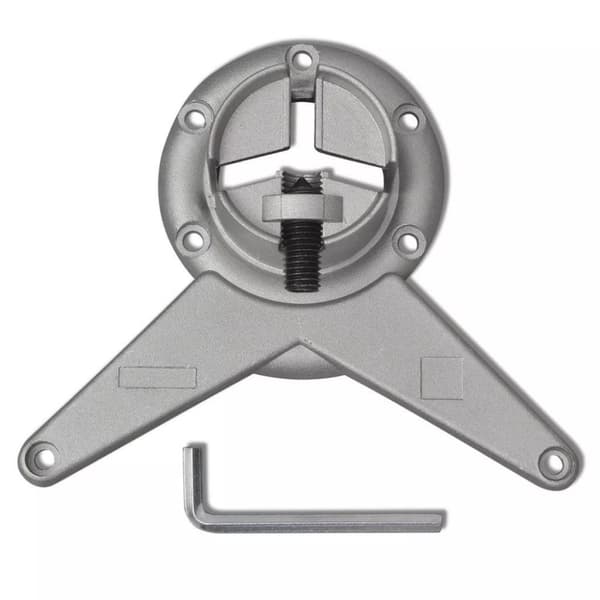 vidaXL 4 Höjdjusterbara bordsben i krom 870 mm