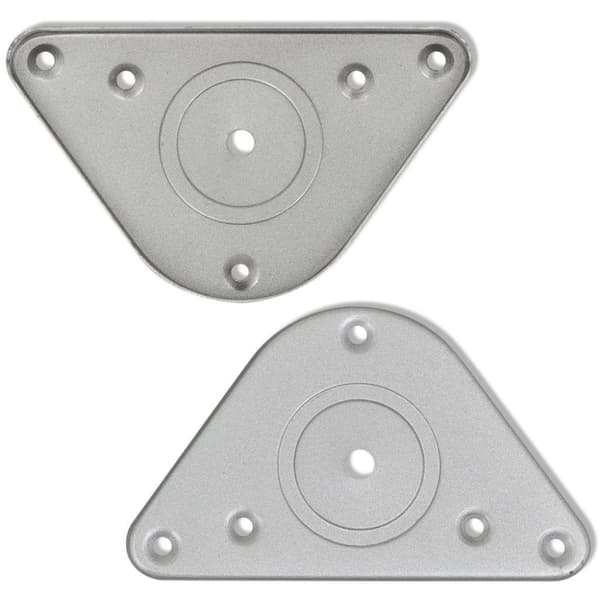 vidaXL 4 Höjdjusterbara bordsben i krom 1100 mm