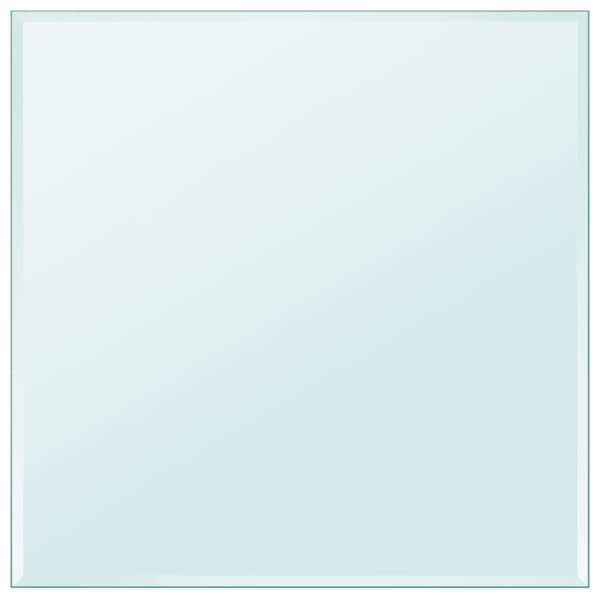 vidaXL Bordplate Herdet Glass Firkantet 700x700 mm