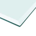 Miniatyrbilde 3 av 4: vidaXL Bordplate herdet glass kvadratisk 800x800 mm