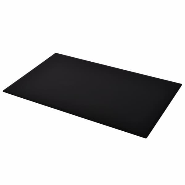 vidaXL bordplade hærdet glas rektangulær 1000 x 620 mm