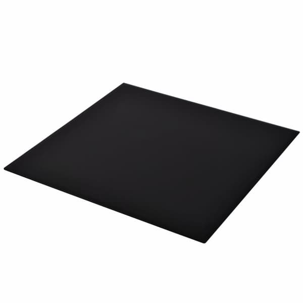 vidaXL Bordsskiva i härdat glas 800x800 mm kvadratisk