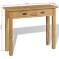 Miniatyrbillede 7 af 8: vidaXL konsolbord 90x30x80 cm massivt teaktræ
