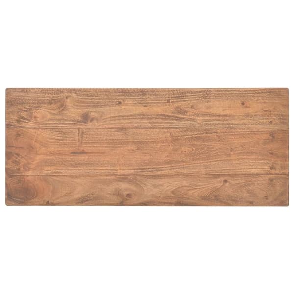 vidaXL Konsolbord massivt återvunnet trä 69x28x70 cm