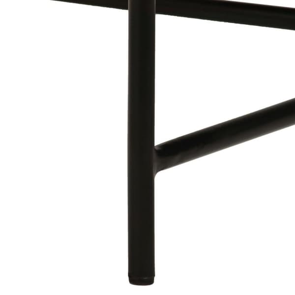 vidaXL Bordsett 2 deler messing-dekket MDF