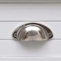 Miniatyrbilde 2 av 8: vidaXL Sidebord hvit 40x40x40 cm keisertre