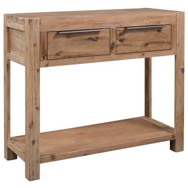vidaXL Konsollbord 82x33x73 cm heltre akasie