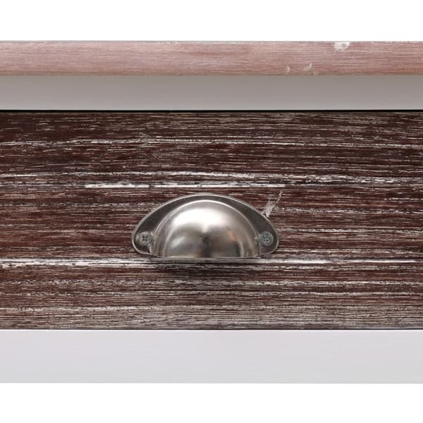 vidaXL konsolbord 90 x 30 x 77 cm træ brun