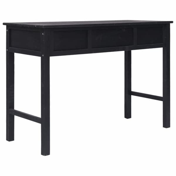 vidaXL konsolbord 110 x 45 x 76 cm træ sort