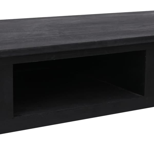 vidaXL konsolbord 110 x 45 x 76 cm træ sort