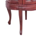 Miniatyrbilde 7 av 8: vidaXL Vitrineskap brun 50x50x76 cm heltre mahogni