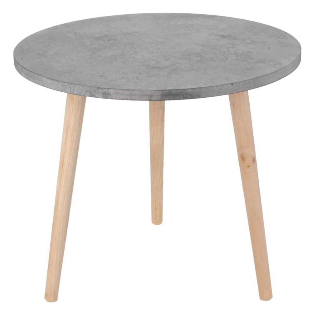 Home&Styling Home&Styling Sivupöytä MDF harmaa 42,5x49,5 cm