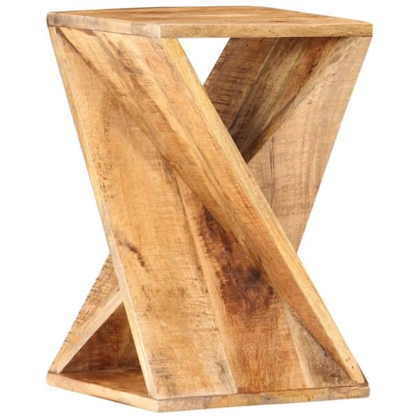 vidaXL Sidebord 35x35x55 cm heltre mango