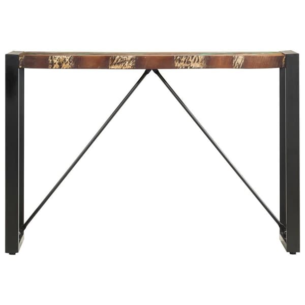 vidaXL Konsollbord 110x35x76 cm gjenvunnet heltre