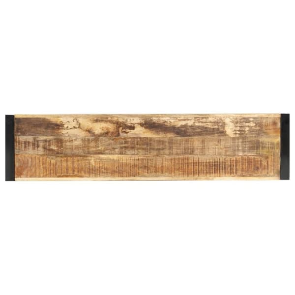 vidaXL Konsolbord 150x35x76 cm massivt mangoträ