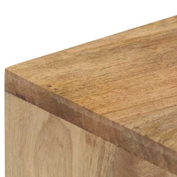 vidaXL konsolbord 90x45x75 cm massivt mangotræ