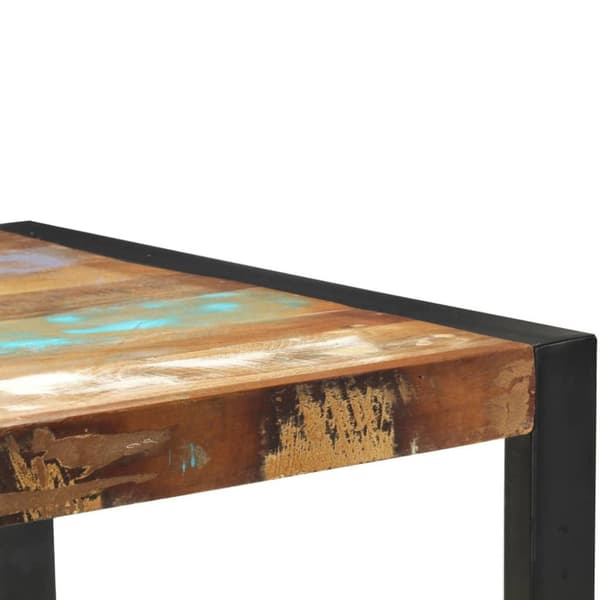 vidaXL konsolbord 110x35x76 cm massivt genbrugstræ