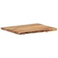 Miniatyrbillede 6 af 9: vidaXL bordplade 80x(50-60)x3,8 cm massivt akacietræ