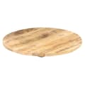 Miniatyrbilde 5 av 8: vidaXL Bordplate heltre mango 25-27 mm 80 cm