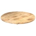 Miniatyrbilde 8 av 8: vidaXL Bordplate heltre mango 25-27 mm 80 cm