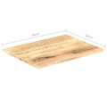 Miniatyrbilde 6 av 10: vidaXL Bordplate heltre mango 25-27 mm 80x60 cm