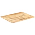 Miniatyrbilde 8 av 10: vidaXL Bordplate heltre mango 25-27 mm 80x60 cm