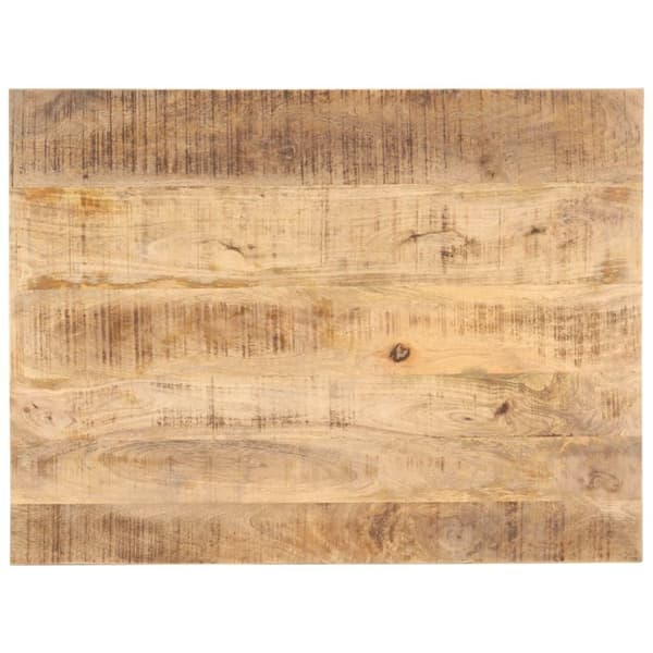 vidaXL Bordsskiva i massivt mangoträ 25-27 mm 90x60 cm