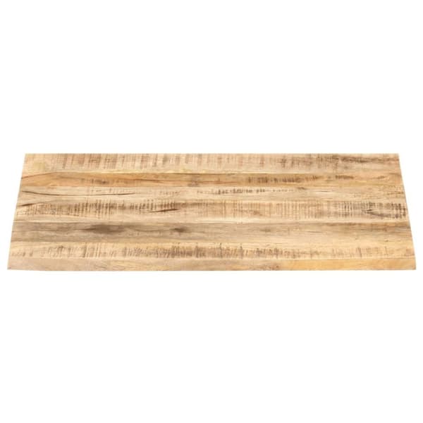 vidaXL Bordplate heltre mango 25-27 mm 70x60 cm