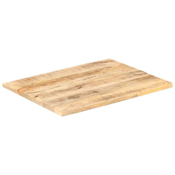 vidaXL Bordplate heltre mango 25-27 mm 70x60 cm