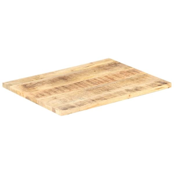 vidaXL Bordplate heltre mango 25-27 mm 70x60 cm