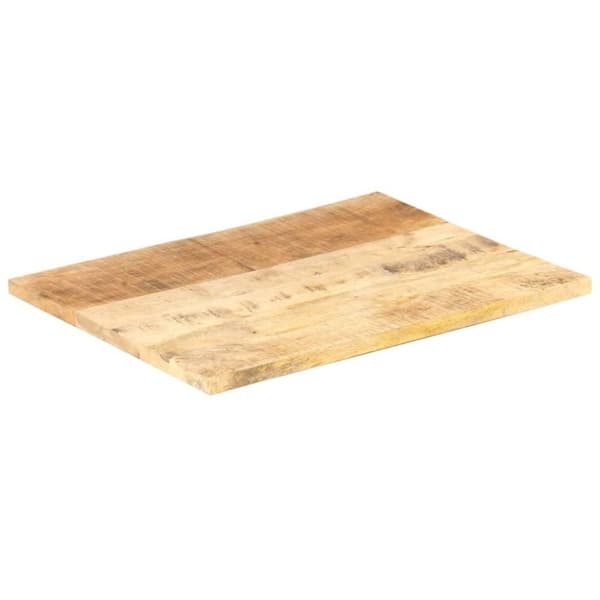 vidaXL Bordplate heltre mango 25-27 mm 70x60 cm