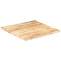Miniatyrbilde 3 av 10: vidaXL Bordplate heltre mango 25-27 mm 80x80 cm