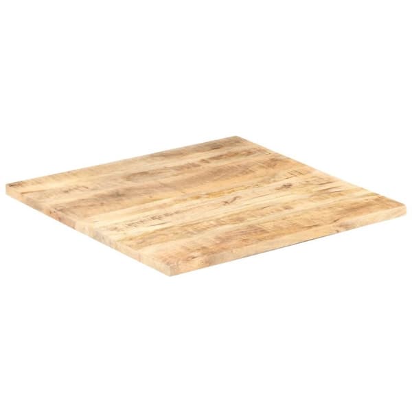 vidaXL Bordplate heltre mango 25-27 mm 80x80 cm