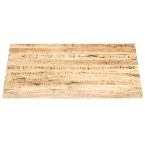 vidaXL Bordplate heltre mango 25-27 mm 80x80 cm