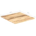 Miniatyrbilde 6 av 10: vidaXL Bordplate heltre mango 25-27 mm 80x80 cm