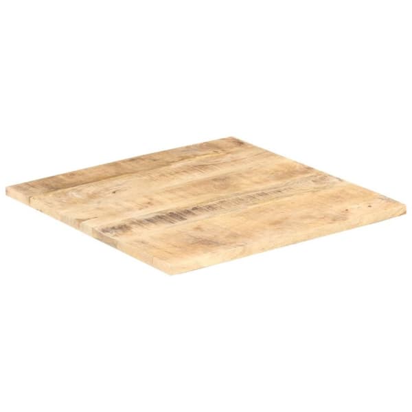 vidaXL Bordplate heltre mango 25-27 mm 80x80 cm