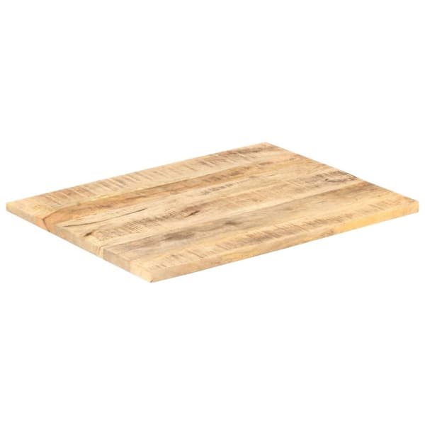 vidaXL Bordplate heltre mango 25-27 mm 80x70 cm