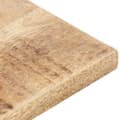 Miniatyrbilde 5 av 10: vidaXL Bordplate heltre mango 15-16 mm 70x60 cm