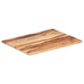 Pikkukuva 7 / 10: vidaXL Pöytälevy täysi akaasiapuu 25-27 mm 60x80 cm