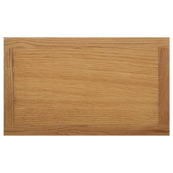 vidaXL magasinstativ 45x27x42 cm massivt egetræ