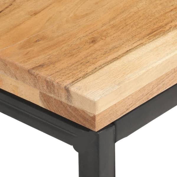 vidaXL sidebord 40x40x35 cm massivt akacietræ