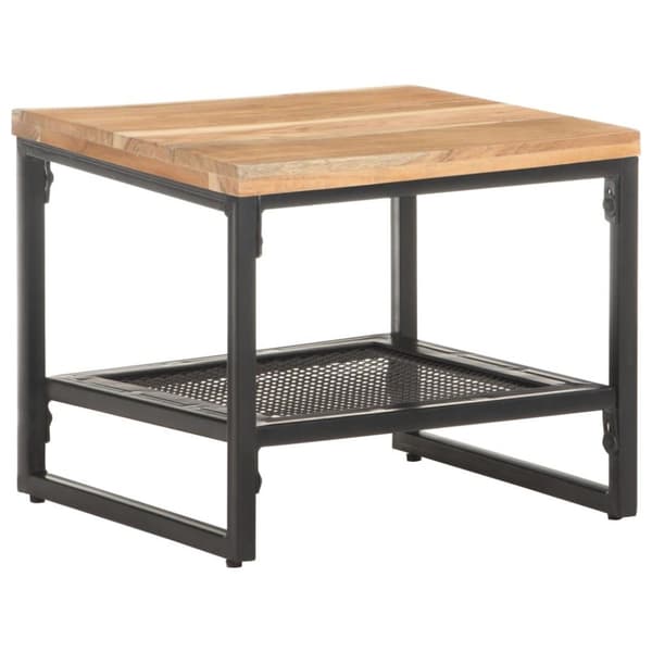 vidaXL sidebord 40x40x35 cm massivt akacietræ
