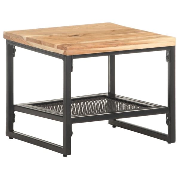 vidaXL sidebord 40x40x35 cm massivt akacietræ